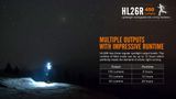 LED Čelovka Fenix HL26R - Žltá