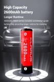 LED Baterka Klarus A1 Pro, 1300lm + 1x Li-ion aku. 2600mAh 3,7V, USB-C nabíjateľná