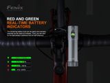 Nabíjateľné LED bicyklové svietidlo Fenix BC21R V3.0