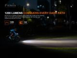 Nabíjateľné LED bicyklové svietidlo Fenix BC21R V3.0