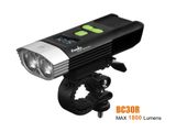 Nabíjateľné LED bicyklové svietidlo Fenix BC30R v2 1800lm Praktik Set