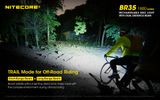 Nabíjateľné LED bicyklolé svietidlo Nitecore BR35, Praktik Set