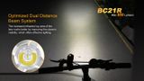 Nabíjateľné LED bicyklové svietidlo Fenix BC21R