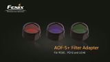 Fenix červený filter AOF - L