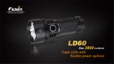 LED Baterka Fenix LD75C viacfarebná LED