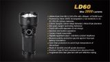 LED Baterka Fenix LD75C viacfarebná LED