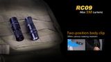 LED Baterka Fenix RC09 - Nabíjateľná