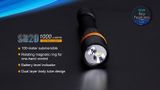 LED potápačska baterka Fenix SD20