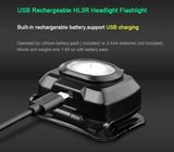 Nabíjateľná LED čelovka TrustFire HL3R, 200lm, 1x vstavaný Li-ion aku., Micro USB nabíjateľná