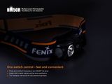 LED Čelovka Fenix HM50R, USB nabíjateľná