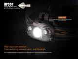 Nabíjateľná LED Čelovka Fenix HP30R + 2x Li-ion Fenix 18650 2600mAh