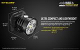 LED Čelovka Nitecore HU60, 1600lm, USB externe napájateľná