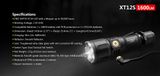 Nabíjateľná LED Baterka Klarus XT12S USB + akumulátor Klarus 18GT-36 18650 3600mAh 3,7V - Posledný kus!