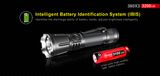 LED Baterka Klarus 360X3 - USB nabíjateľný, + akumulátor Klarus 18650 IMR 3100mAh 3,6V