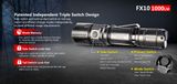LED Baterka Klarus FX10 - USB nabíjateľný, Praktik Set