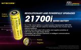 LED Baterka Nitecore P20i+1x Li-ion 21700 4000mAh 3,6V, USB-C nabíjateľné