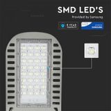 LED Slim High lumen pouličné svietidlo 50W IP65 6850lm SAMSUNG CHIP - 5 ROČNÁ ZÁRUKA!