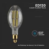 LED žiarovka E27 8W 1000lm A67 číra