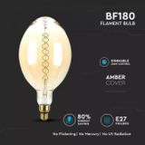 LED žiarovka E27 8W 500lm GF180 Amber cover