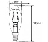 LED žiarovka V-TAC E14 4W 400lm sviečka - BALENIE 10 KUSOV