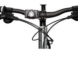 LED bicyklové svietidlo, čelovka Led-Lenser B5R - Šedá + Zadné svetlo B2R