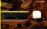 Kempingová LED lampa Nitecore LR10 - Žltá