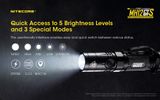 LED Baterka Nitecore MH12GTS 1800lm Praktik Set