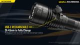 LED baterka Nitecore MH25 V2, USB-C nabíjateľná - Full Set Kit
