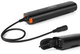 LED bicyklové svietidlo Magicshine Monteer 5000S, 5000lm + externý USB nabíjací Li-ion batériový pack 7000mAh 7,2V