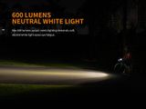 Nabíjateľné LED bicyklové svietidlo Fenix BC25R Praktik Set