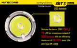 LED Baterka Nitecore SRT3 Defender