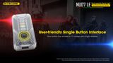 LED signalizačné svietidlo Nitecore NU07 LE, USB-C nabíjateľné