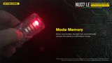 LED signalizačné svietidlo Nitecore NU07 LE, USB-C nabíjateľné