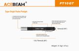 LED baterka v tvare pera Acebeam PT10 GT
