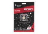 Čelovka Mactronic Rebel, 400lm, Vstavaný Li-ion aku. 600mAh 3,7V, Micro-USB nabíjateľná - Čierno-oranžová