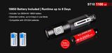 LED Baterka Klarus ST10 2017, USB nabíjateľná + Akumulátor Klarus 2600mAh 3,7V