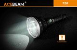 LED Baterka Acebeam T28 + Li-ion aku. 21700 5100mAh 20A 3,7V, funkcia Powerbank, USB-C nabíjateľná, Full Set