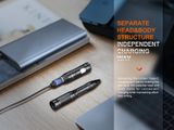 Taktické pero Fenix T6 s LED baterkou, USB-C nabíjateľné