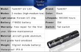 LED Baterka Tank007 UV-L03 3W 365nm
