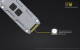 LED kľúčenka Nitecore TIP 2017 - Čierna