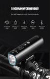 LED bicyklové svietidlo Gaciron V9M-1200, USB nabíjateľné
