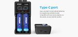 Xtar VC2SL inteligentá rýchlonabíjačka USB - záložný zdroj el. energie Power bank