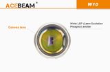 LEP Baterka Acebeam W10 (laserová) s micro USB nabíjaním v tele + Li-ion IMR 21700 5100mAh 20A + filtre