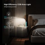 LED nabíjacia pracovná lampa Klarus WL1, 1x COB LED 550lm + 1x LED 80lm, Micro-USB nabíjateľná