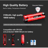 LED Baterka Klarus XT11GT Pro V2.0, 3300lm + 1x Li-ion IMR3100mAh, USB-C nabíjateľné