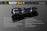 LED Baterka Xtar B20 Pilot II L2 U3