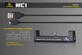 Xtar MC1 USB Univerzál + Adaptér 230V