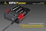 Univerzálna rýchlonabíjačka + záložný zdroj XTAR XP4 Panzer