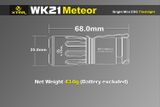 LED Baterka Xtar WK21 Meteor Klasik Set