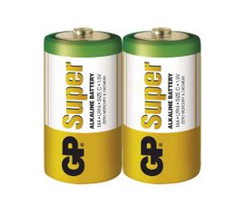 Batéria GP alkalická C, 2ks/ Fólia